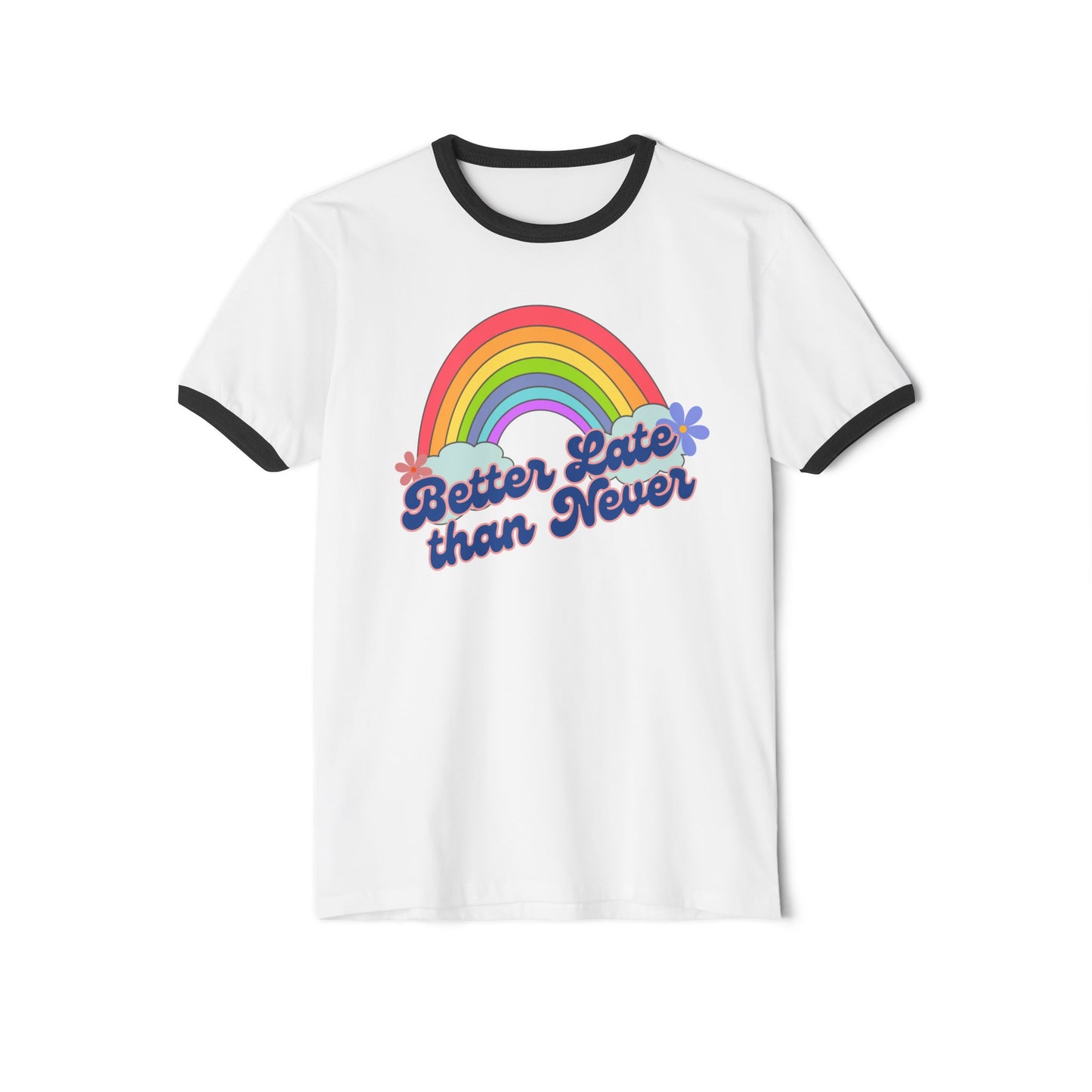 Better Late Than Never Ringer Tee