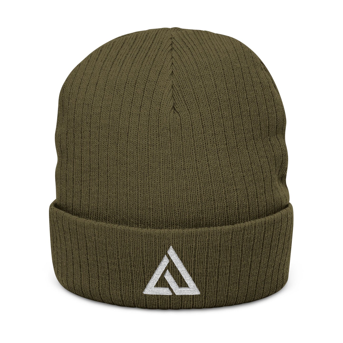 Ribbed Knit Beanie (Embroidery)